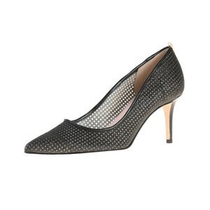 SJP by Sarah Jessica Parker Shimmery Fishnet Fawn 70mm Pumps Size 39.5
